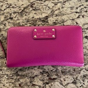 Kate Spade Hot Pink Wallet